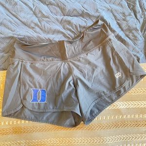 Duke gray shorts sz 8
